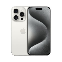 Apple iPhone 15 Pro 256GB Recondicionado Grau A+ 6,7" Titânio Branco